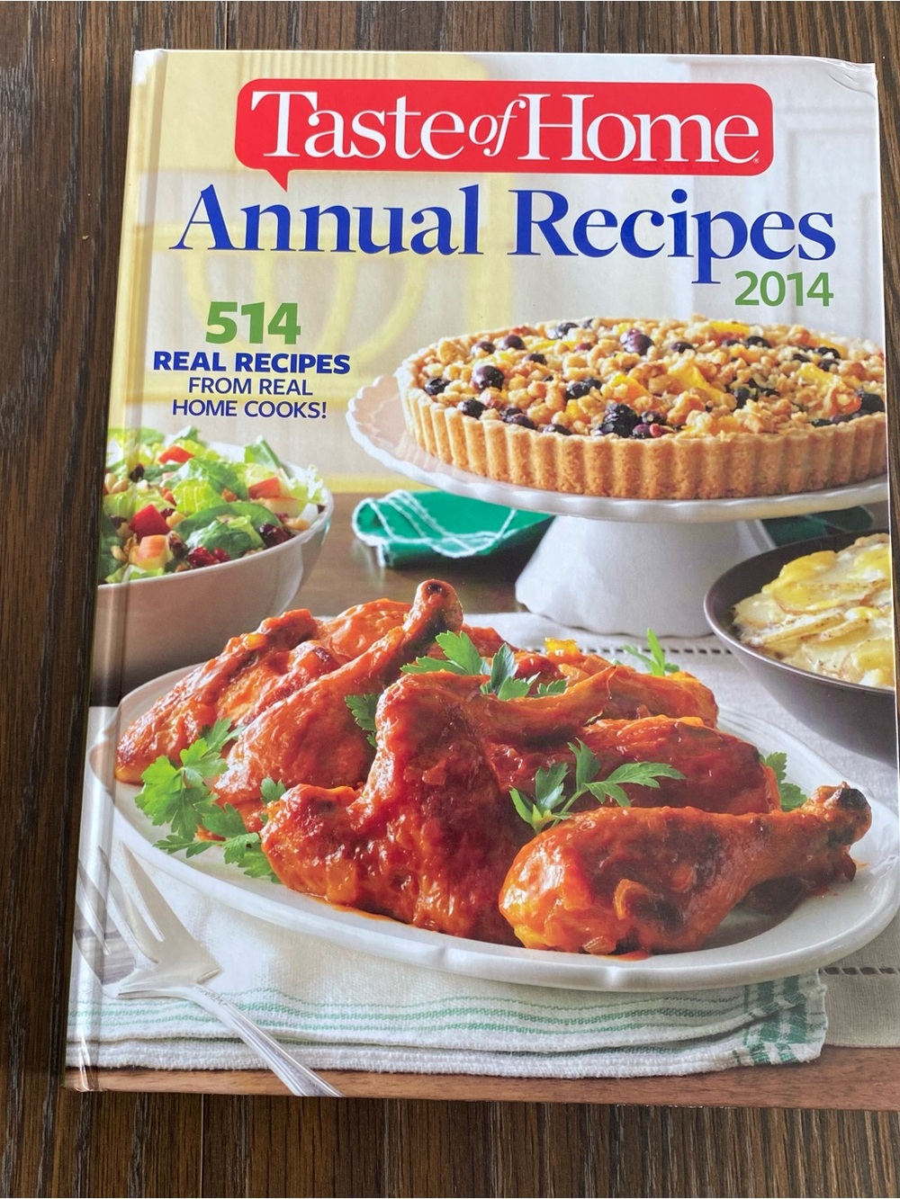 Taste of Home Annual Recipes 2014 - Red, White & Blue Cover